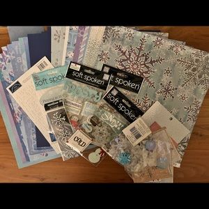 Winter Scrapbooking Lot ❄️☃️🛷